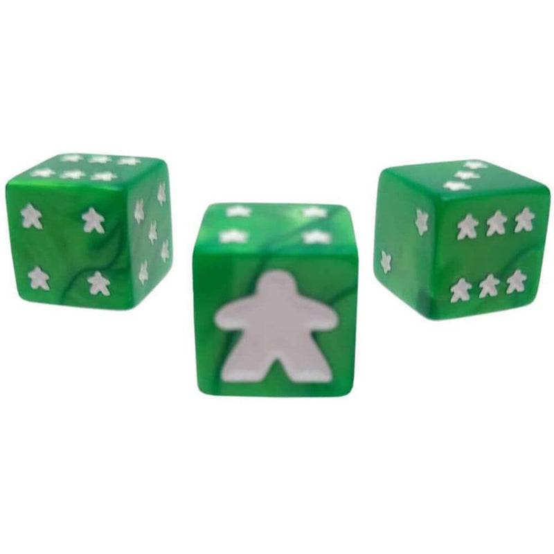 Jeu de dés Meeple D6