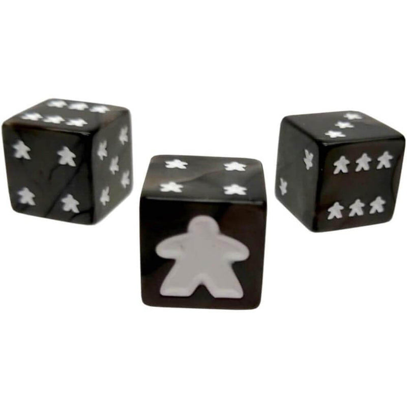 Jeu de dés Meeple D6