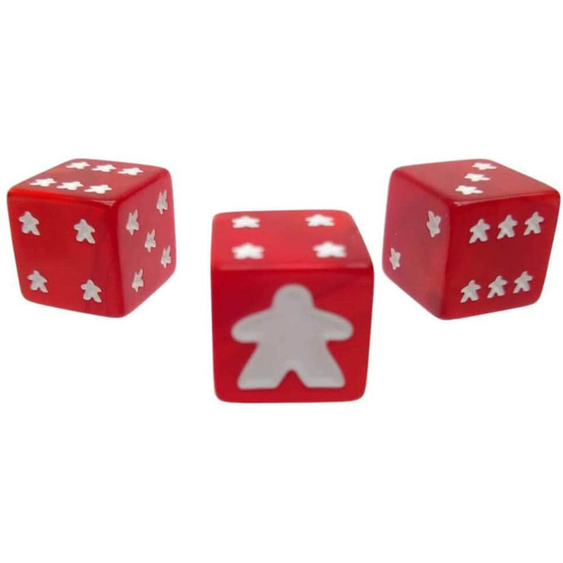 Jeu de dés Meeple D6