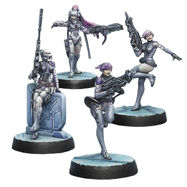 Infinity Aleph Miniatures Posthumans