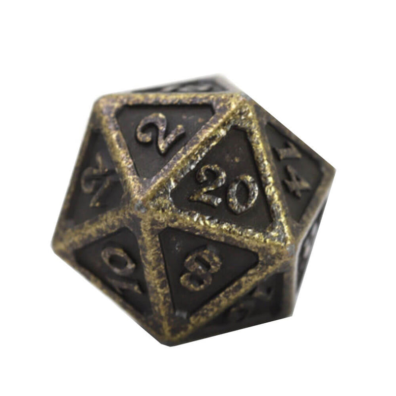  D20 Dados Metal Mythica (Individual)