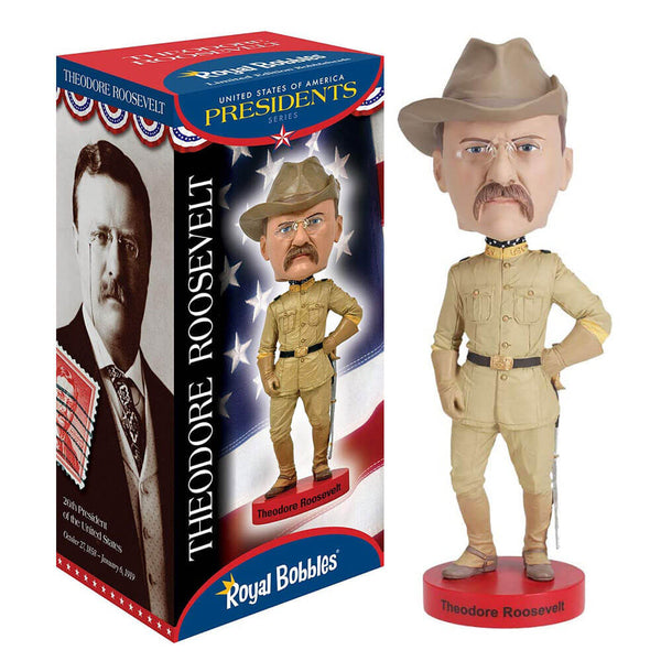 Bobblehead Theodore 'Teddy' Roosevelt 8' Figure