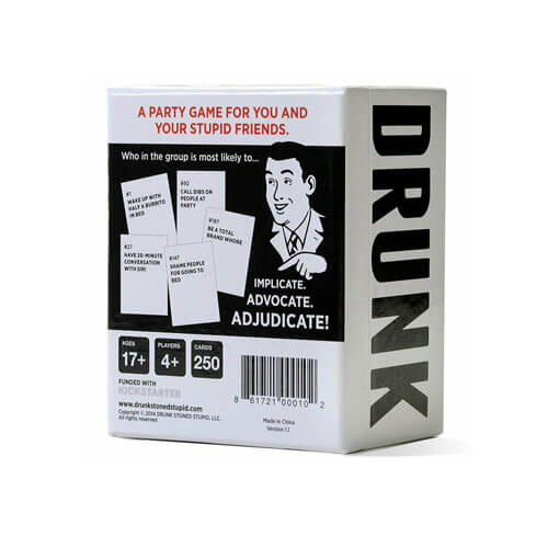 Drunk Stoned or Stupid Party Game