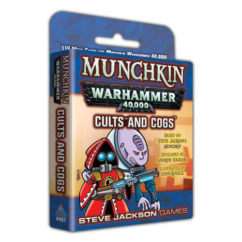 Munchkin Warhammer Cults and Cogs Card Game