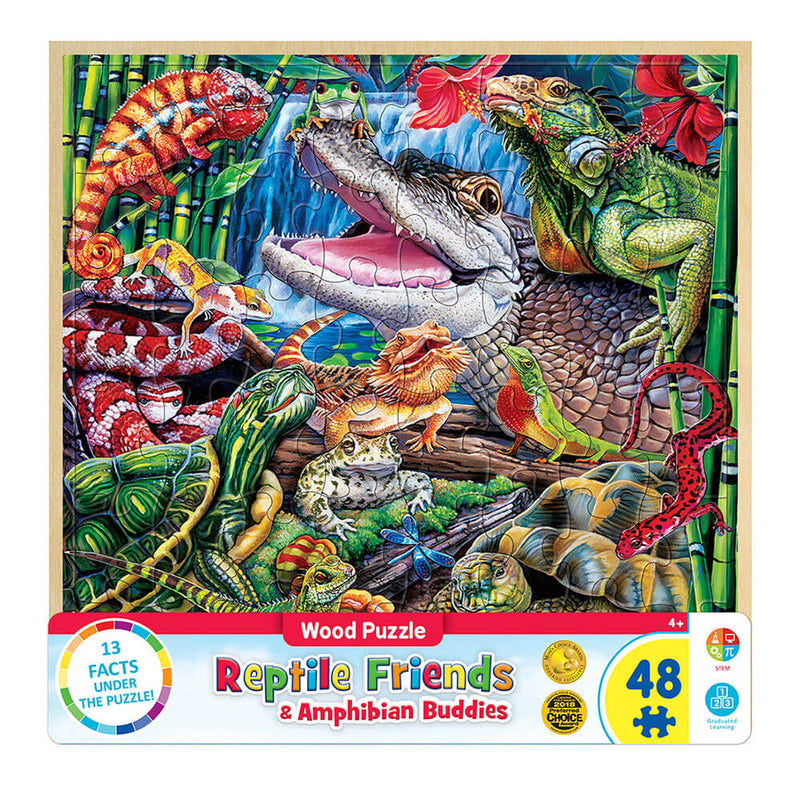 Puzzle de faits amusants MP Wood (48 pcs)