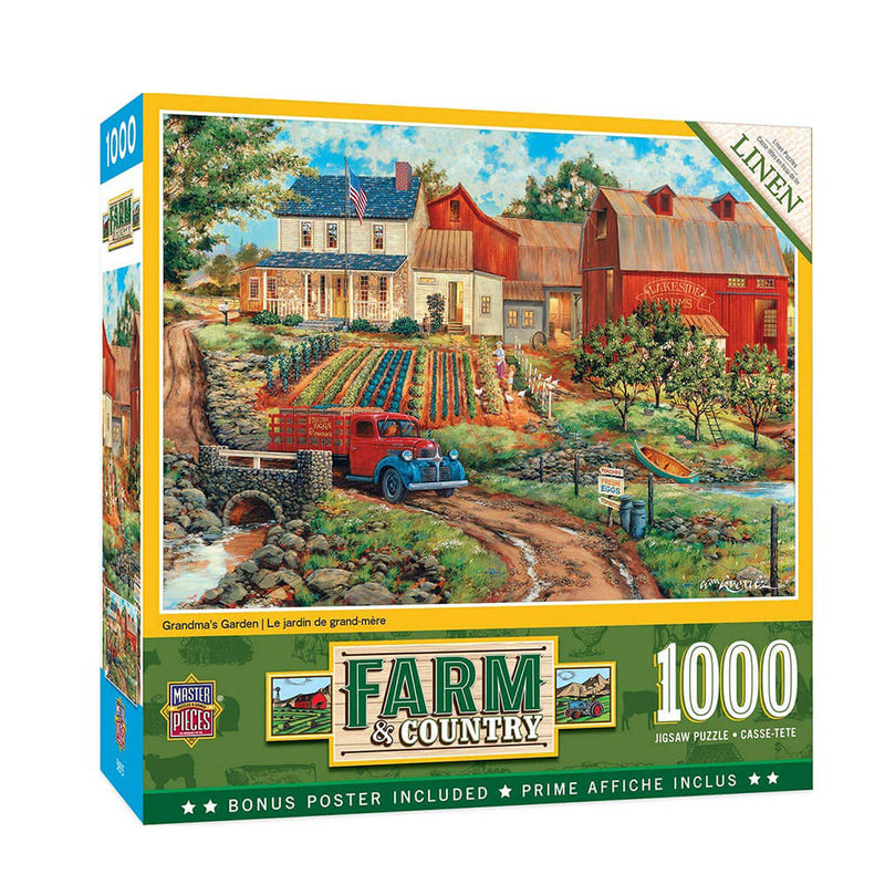 Chefs-d'œuvre Puzzle Ferme et campagne (1000)