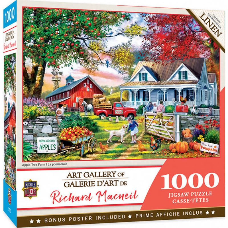  Masterpieces Galería de Arte Puzzle 1000pc