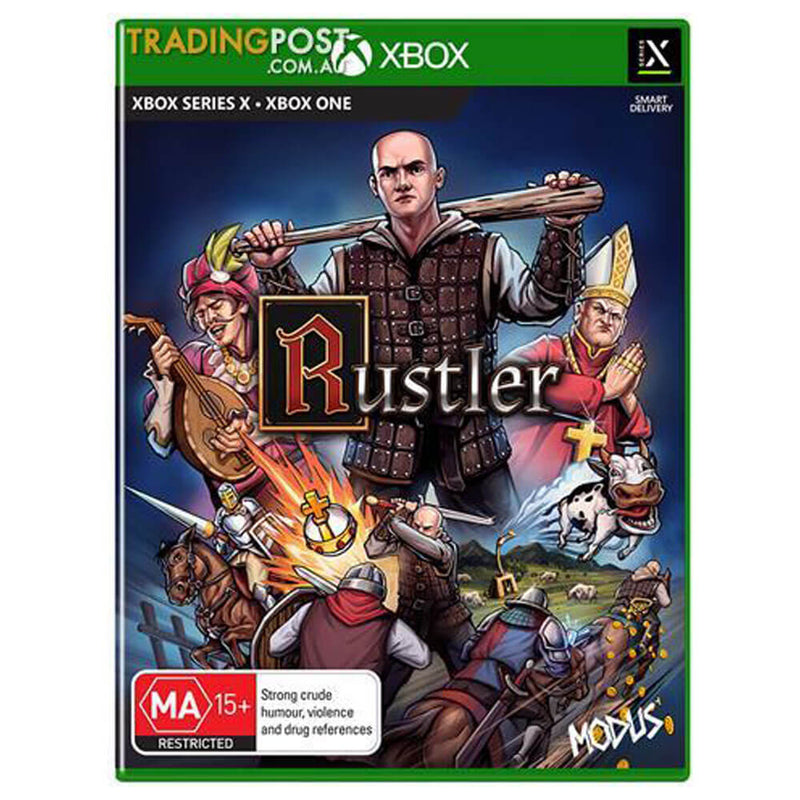  Juego Rustler Grand Theft Caballo