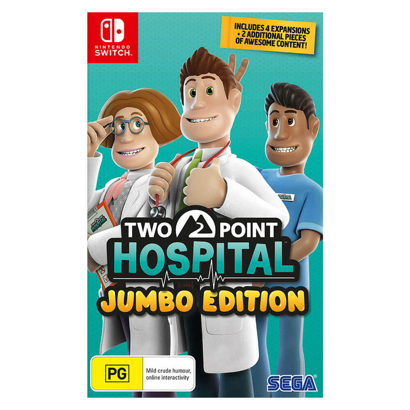 Jeu Two Point Hospital Jumbo Edition