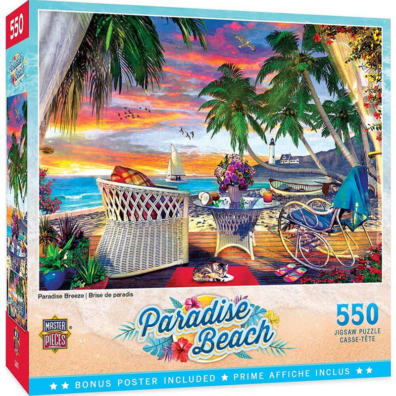 Casse-tête MasterPieces Paradise Beach 550 pièces