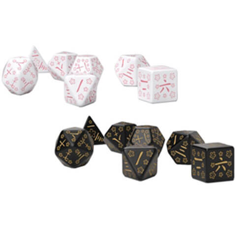 Japanese 7 Dice Set