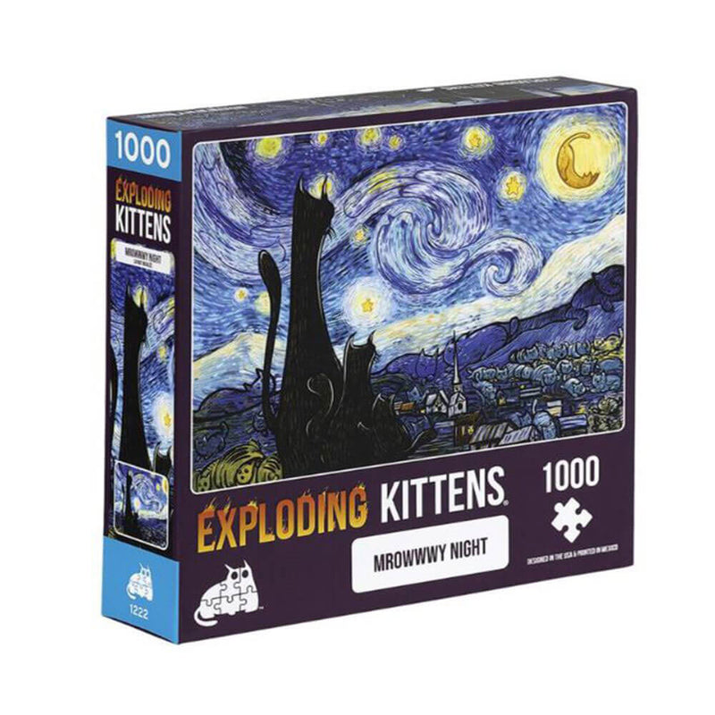  Puzzle Gatitos Explosivos 1000pzs