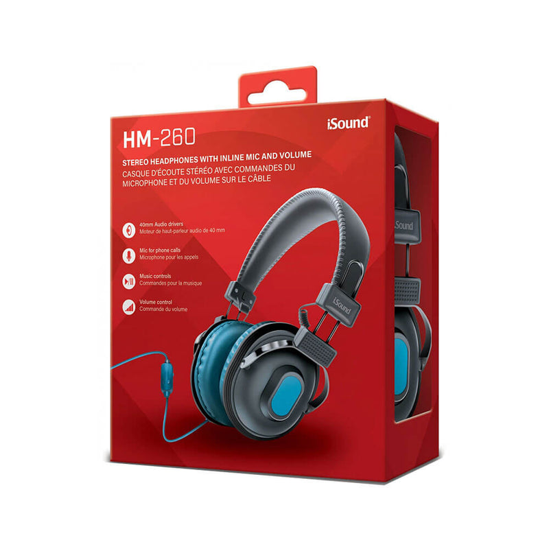  Auriculares con cable iSound HM-260