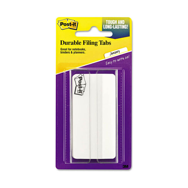 Post-it Filing Tabs White (50pk)