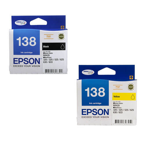 Epson High Yield Inkjet Cartridge T138