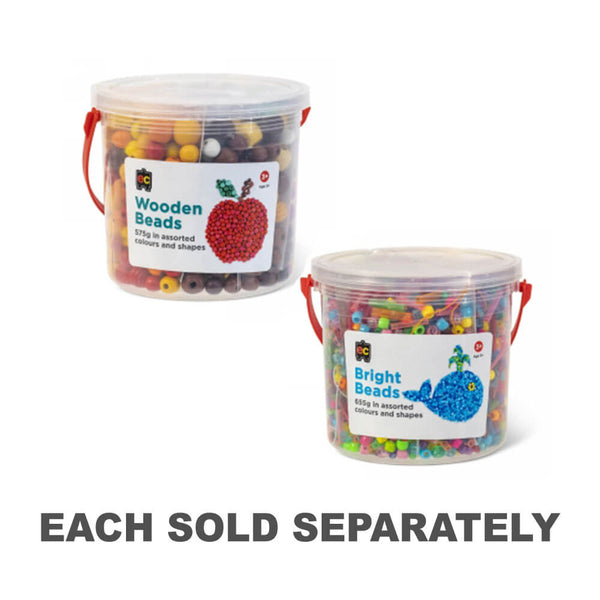 EC Beads Jar Assorted Colours & Shapes