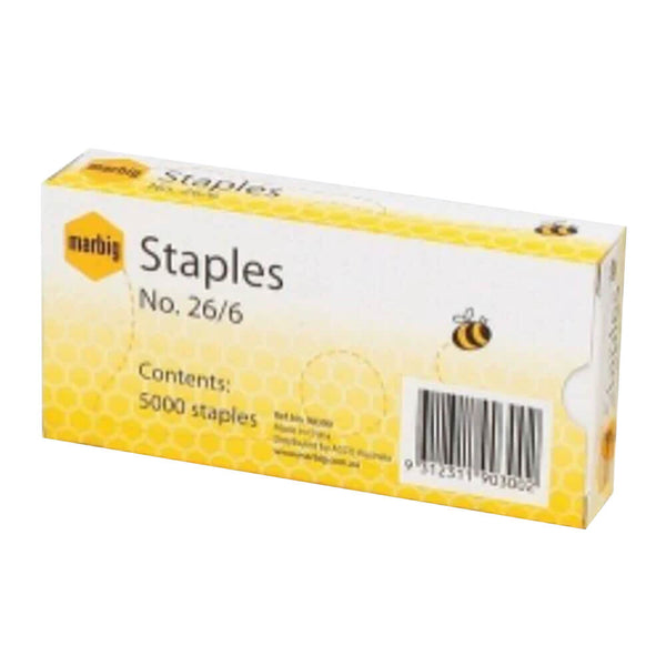 Marbig Staples Riemit 5000/Box (n. 26/6)