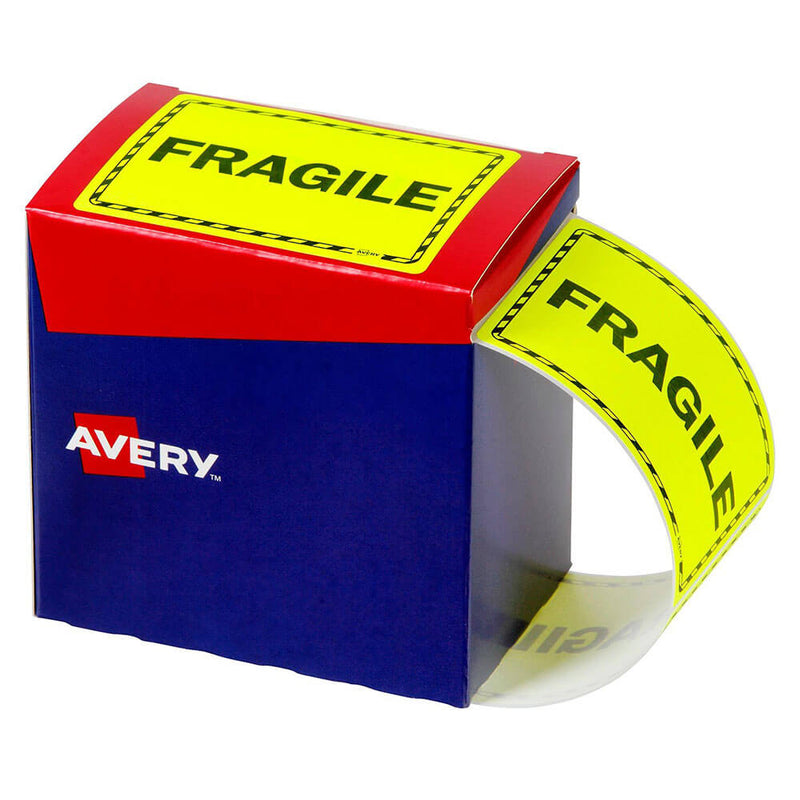 Avery Étiquettes fragiles 750pcs (75x99.6mm)