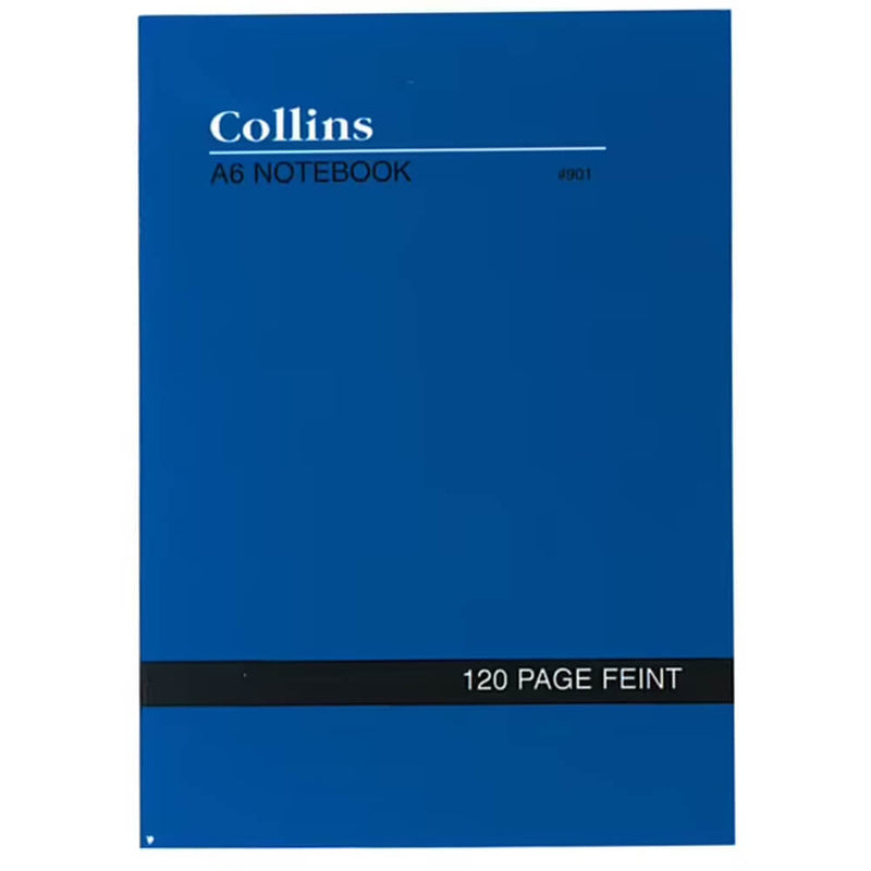  Cuaderno con rayas de finta Collins (A6)