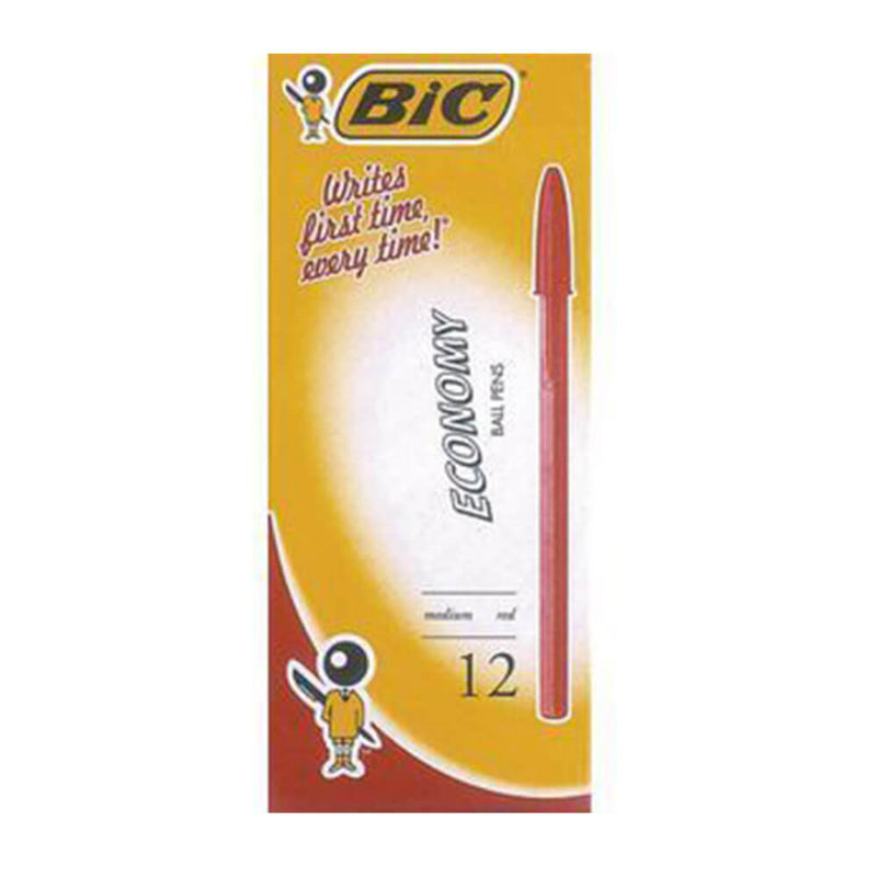  Bolígrafo mediano BiC Economy (12/caja)