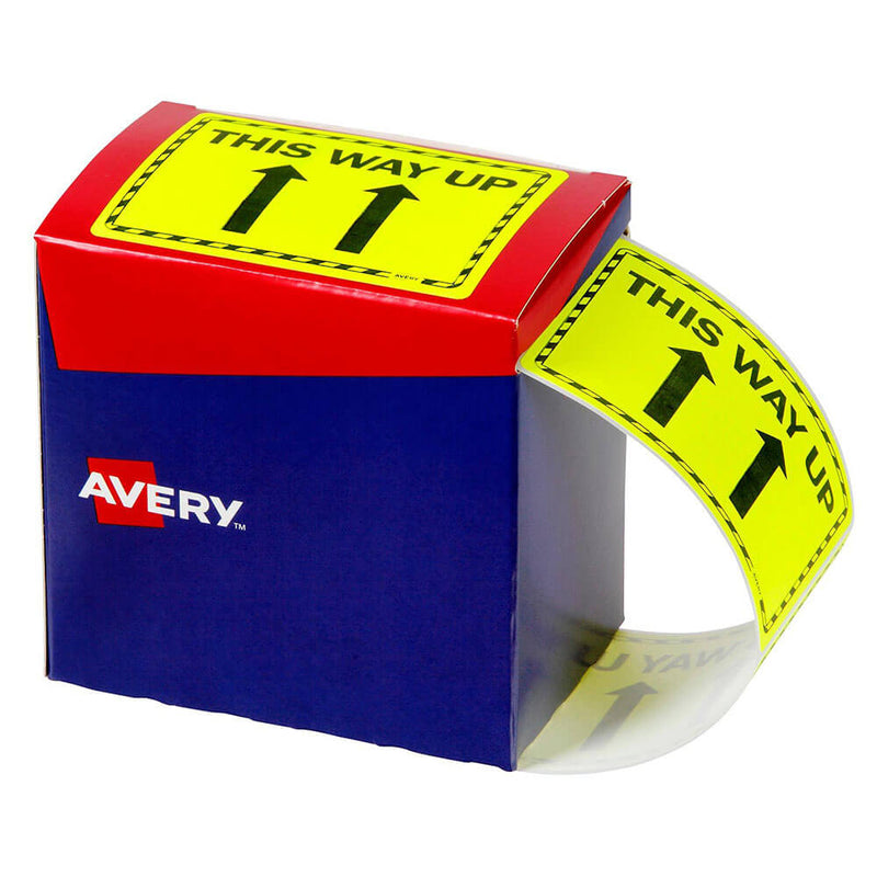 Avery etichette 750pcs 75x99,6 mm (giallo)