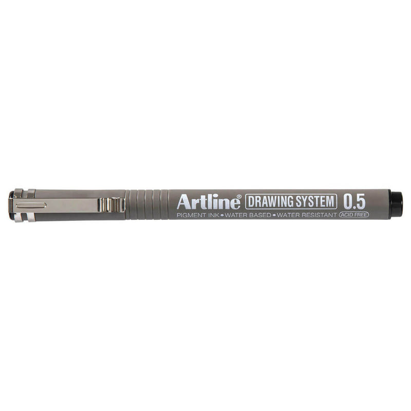 Stylo système de dessin Artline, 12 pièces (noir)