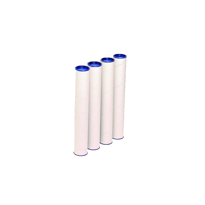 Marbig Mailing Tube 4PK (bianco)