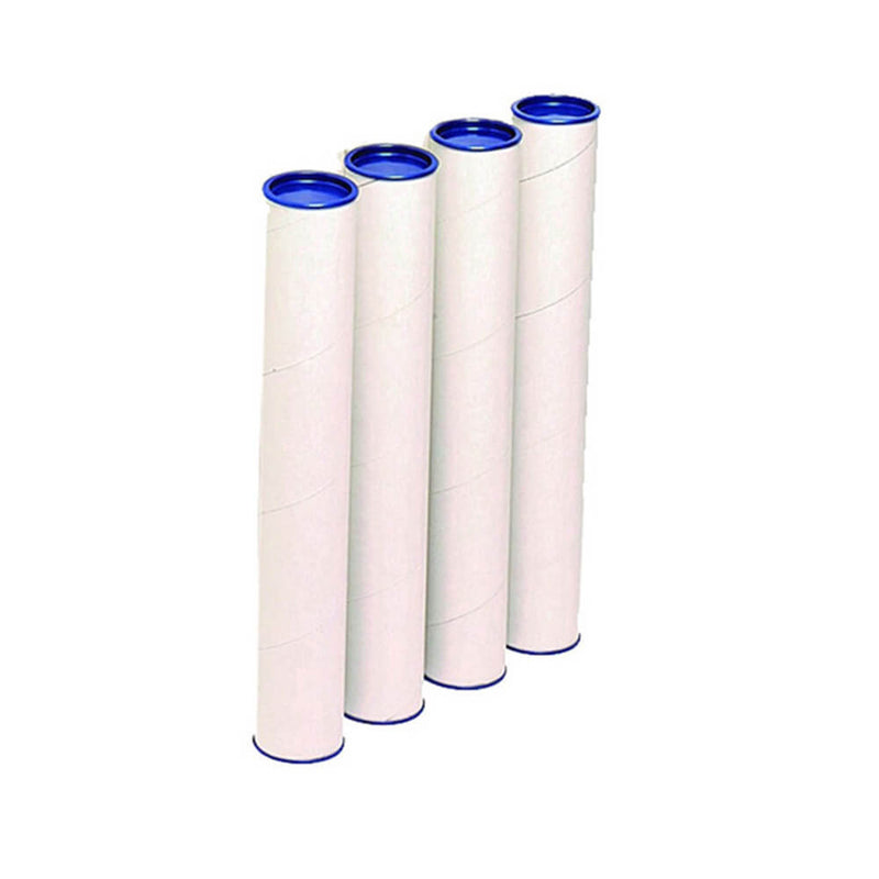 Marbig Mailing Tube 4PK (bianco)