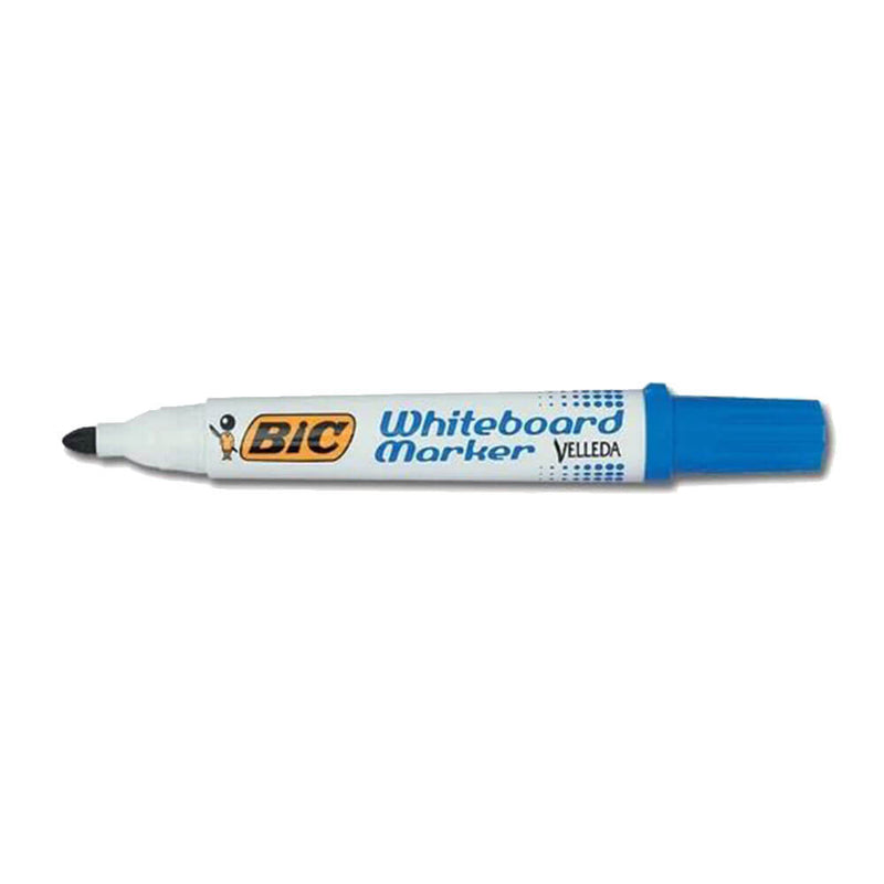  Marcadores de punta redonda para pizarra blanca Bic (caja de 12)