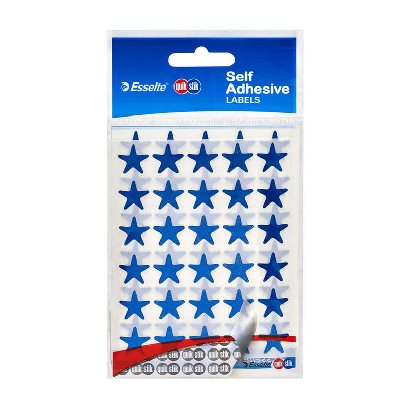  Etiqueta Quik Stik Estrellas (Pack de 10)