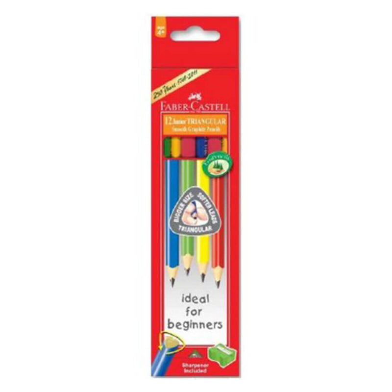  Faber-Castell Triangular Junior Grip Portaminas 12uds