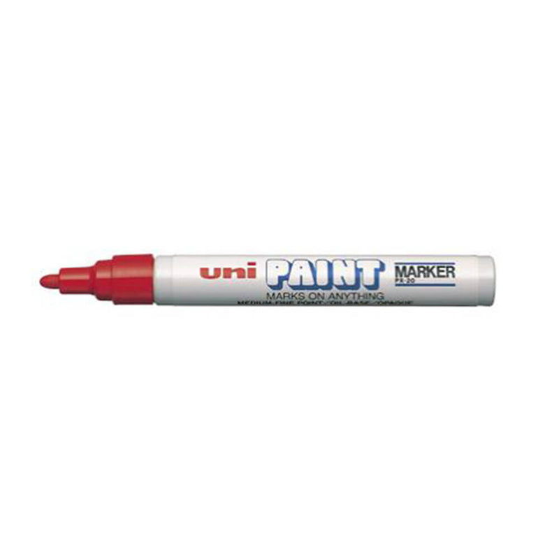  Uni PX20 Marcador de pintura con punta de bala mediana 12 piezas