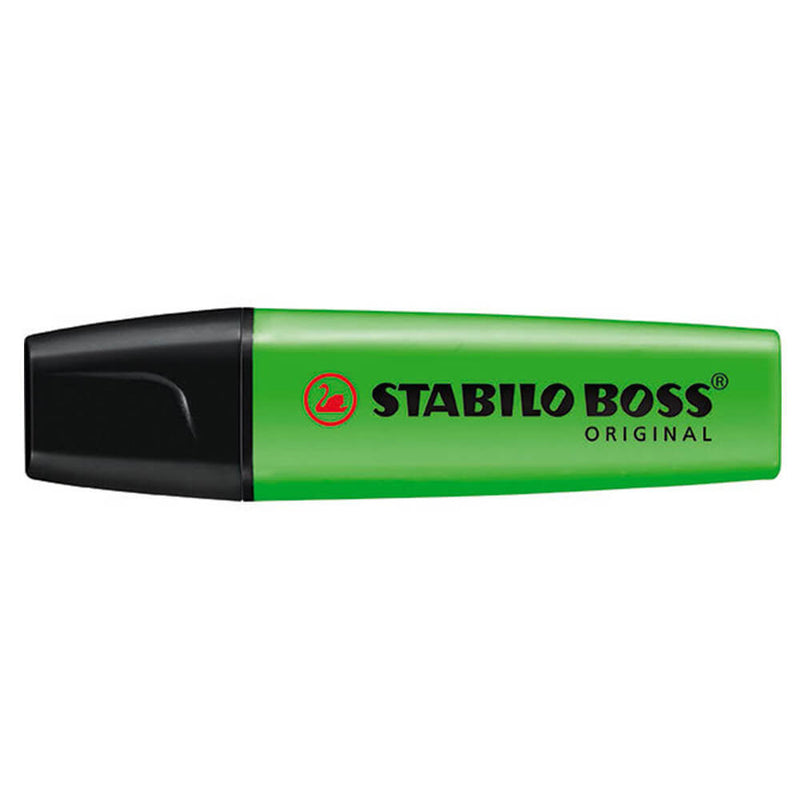 Rotulador resaltador original Stabilo Boss (caja de 10)