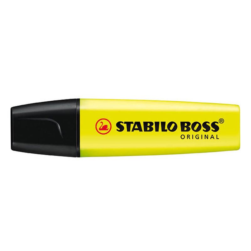 Rotulador resaltador original Stabilo Boss (caja de 10)