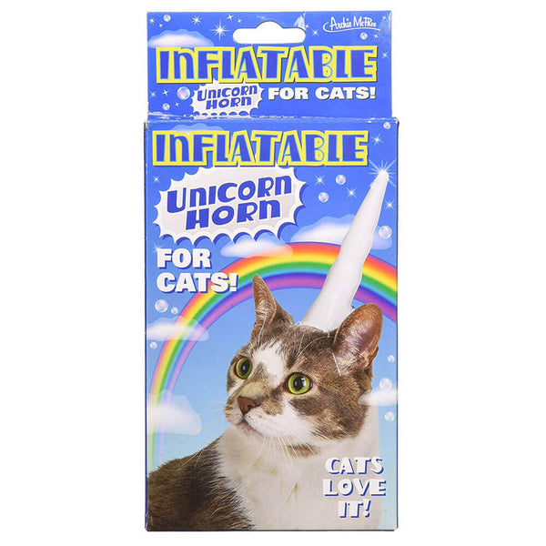 Archie McPhee Unicorn Cat Inflatable Horn